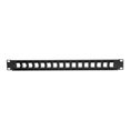 thumbnail image 4 of Tripp Lite 16 ports 1U Rack-Mount Non Blindé Panneau de Patch Keystone/Multimedia, RJ45 Ethernet, USB, HDMI, Cat5e/6 - Panneau de Patch - Noir - 1U - 19 Pouces - 16 ports, 4 of 4