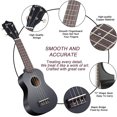 thumbnail image 2 of Everjoys Soprano Ukulele Beginner Pack-21 Inch w/Free Online Lesson Gig Bag Digital Tuner Pick Polishing Cloth All in One Kit, 2 of 5