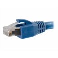 thumbnail image 4 of C2G 50ft Cat6 Ethernet Cable - Snagless Solid Shielded - Blue - Patch cable - RJ-45 (M) to RJ-45 (M) - 50 ft - screened shielded twisted pair (SSTP) - CAT 6 - snagless - blue, 4 of 5