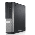 thumbnail image 1 of Dell OptiPlex 7010 Ordinateur de Bureau Haut de Gamme Intel Core i5 3470 8 Go RAM 256 Go SSD DDRW Win 10 Famille - WiFi (Remis à Neuf), 1 of 2