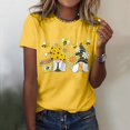 thumbnail image 1 of Pxiakgy T-Shirt Classique en Coton à Manches Courtes Col Rond Imprimé Amusant pour Festival Taille:S-2TG, 1 of 4