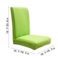thumbnail image 3 of Dining Chair Covers,Dining Chair Cover Solid Color Brushed High Elastic Chair Cover Soft and Comfortable Chair Seat Cover -Proof and Dirt- Chair Slipcover Suitable for Dining Chair, 3 of 3