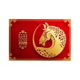thumbnail image 1 of TIELUTT 2026 Year Door Mat Horse Year Velvet Entrance Rug Non Welcome Mat for Home Entryway Front Door Sofa Blankets and Throws Designer Rugs for Bedroom Throws Blanket 311 Blanket, 1 of 5