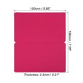thumbnail image 2 of Unique Bargains Cartes de Vœux Vierges, Lot de 50 Cartes de Faveur Décoratives Pliables, Papier Rouge Nacré, 2 of 5
