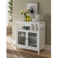 thumbnail image 1 of K&B Furniture K06 K06 Armoire de Rangement de Cuisine en Bois Blanc, 1 of 5