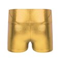 thumbnail image 2 of vastwit Girls Shiny Metallic Shorts Gymnastics Dance Shorts Gold 16, 2 of 5