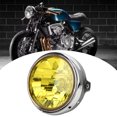 thumbnail image 1 of Motorbike Headlamp, 7in Lens Weatherproof Motorcycle Headlight  For VTEC/VTR 250 Clear Lens,Yellow Lens, 1 of 8