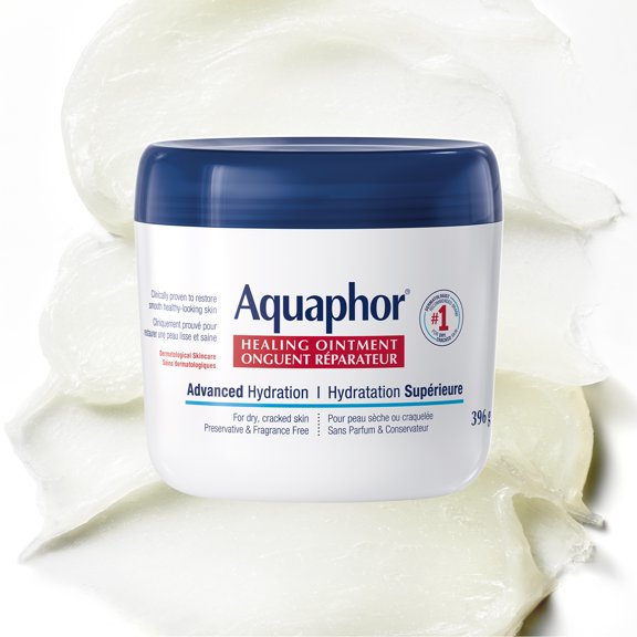 Aquaphor Healing Ointment, Multipurpose Ointment for Dry, Cracked Skin, 396g Jar