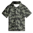 thumbnail image 3 of Enfants Plage Loisirs Ample Confortable Tendance Commerce Extérieur Confortable Garçons Col Bouton Chemise Ouverte Chemise à Manches Courtes Grand Garçon Chemise à Manches Courtes Garçon Court Paquet Ensemble de Chemises Garçons Haut Thermique, 3 of 3