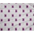 thumbnail image 4 of oneOone Tissu Polyester Lycra Imprimé Coup de Pinceau Ikat BTY 56 Pouces de Large, 4 of 4