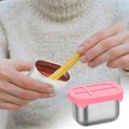 thumbnail image 1 of PUREKKI 304 Stainless Steel Crispers Bento For Dipping Dishs, 1 of 5