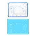 thumbnail image 3 of Kindergarten Teaching Placemats Early Education Institutions Students Children Silicone Tableware Placement Mats, 3 of 8