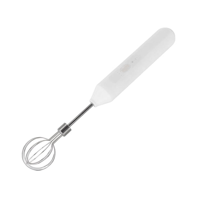 Electric Hand Mixer Three Speeds Battery Powered Milk Frother Home Baking
