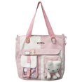 thumbnail image 1 of School Bag for Girls Primary School Student Backpack High School Student Large Capacity Backpack School Bag Two Pieces Backpack, 1 of 8