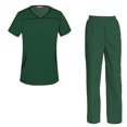 thumbnail image 1 of Women's Scrubs Set Scrub Top and Pants Scrubs Set, 1 of 3
