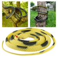 thumbnail image 4 of 120cm Realistic Fake Simulation Rubber Snake Toys Snakes Garden Garden Props Yellow, 4 of 9