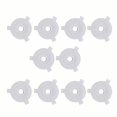 thumbnail image 2 of Esquirla 10 Pieces Lamp Shade Reducer Rings Lamp Rings Sturdy Lamp Accessories Washer E27 to 11mm, 2 of 8