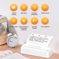 thumbnail image 3 of Inkless Mobile Printer, Portable Wireless Printer Easy To Use Support 8.5 X 11in Multi Function A4 Paper Size  for Phone Laptop for Kids Children, 3 of 7