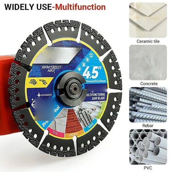 Metalworking Cutting Wheel for Stainless Steel Alloy - Durable Thin Saw Grinding Wheel for Woodworking Tools and Workshop Projects