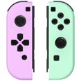 thumbnail image 1 of Switch Controller for Nintendo Switch, Switch Remote Control supports Dual Vibration/Motion Control/Screenshot/Wake-up (Purple & Green), 1 of 16