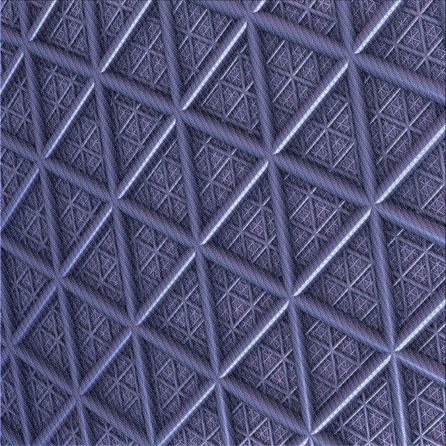 Ahgly Company Tapis d'Intérieur Lavable en Machine Carré Transitionnel Violet Pervenche, 4 Pieds Carré