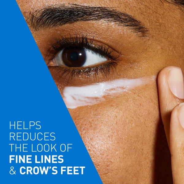 CeraVe Crème Contour des Yeux Rénovatrice, Crème Anti-Âge avec Caféine, Peptides et Céramides, 15 ml