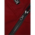 thumbnail image 4 of INSPIRE CHIC Men's Kangaroo Pocket Zip Up Drawstring Hoodie Vest, 4 of 8