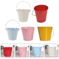 thumbnail image 3 of 5pcs Metal Buckets Garden Planters Practical Plant Pails Mini Flower Buckets, 3 of 8