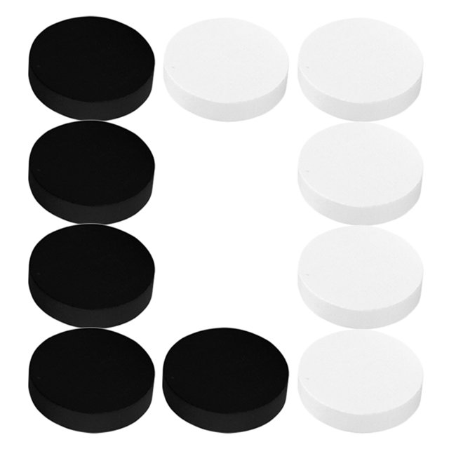 Milisten 10 Pcs Air Hockey Board Game Interactive Sling Game For Adults For Family Fun And Parent Bonding