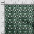 thumbnail image 2 of oneOone Polyester Spandex Teal Green Fabric African Craft Projects Decor Fabric Printed By The Yard 56 Inch Wide, 2 of 4