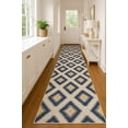 thumbnail image 1 of Rug Branch Savannah Collection Modern Ikat Area Rug, 1 of 6
