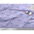 thumbnail image 2 of Soimoi Rayon Fabric Scales Geometric Print Sewing Fabric Yard 56 Inch Wide, 2 of 3
