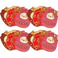 thumbnail image 4 of 24 Pcs Paquet Rouge Nouvel An Chinois Traditionnel Porte-Bonheur Argent Poche Hong Bao, 4 of 8