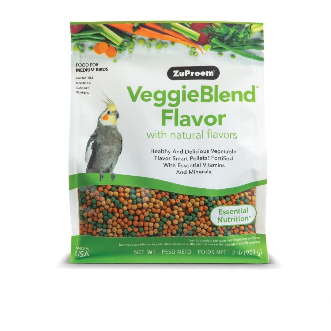 Zupreem VeggieBlend Daily Bird Food Natural Flavor