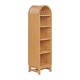 thumbnail image 2 of Bibliothèque étroite à dessus arqué Juliet de Better Homes & Gardens, miel clair, pour adultes, 2 of 10