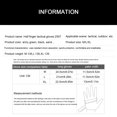 thumbnail image 3 of 1 Paire de Gants Pratiquant la Randonnée Extérieure Réglable Respirante Camping Mitaines Cyclisme Mains Protection Gants Randonnée en Plein Air Chasse Sac à Dos Vert XL, 3 of 9