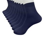Cameland 10 Pairs Fiber-thin Elastic Short Silk Stockings Men Socks Breathable Comfy Mid-calf Socks