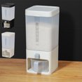 thumbnail image 1 of Vaidha Rice Dispenser Large Grain Container Storage With Lid Measuring Cylinder Household Cereal Dispenser Bucket For Kitchen Soybean Corn, 1 of 8