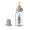 Cloud, variant on BIBS Baby Glass Bottle. Anti-Colic. Round Natural Rubber Latex Nipple. Supports Natural Breastfeeding, 110 ml, Cloud