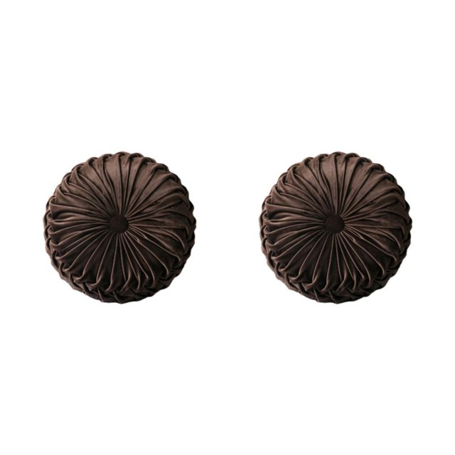 kurtrusly Add Touch Of Sophistication Decorative Cushion Soft And Comfortable Throw Pillow coffee 38CM 2Set