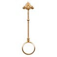 thumbnail image 1 of Ring Clip Hands Free Adjustable Ring Holder Universal Brass Hand Jewelry Rack, 16mm, Gold, 1 of 9