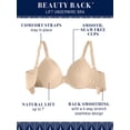 thumbnail image 4 of Vanity Fair Womens Beauty Back Lift Underwire Bra, 42DD, Star White, 4 of 5