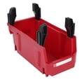 thumbnail image 2 of Parts Storage Bin 276x139x128mm Back Hanging Container Thickened PP Large Opening Tool Organizer for Garage Workshop, 2 of 7