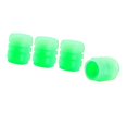 thumbnail image 1 of 4PCS Night Glowing Wheel Nozzle Rubber Valve Caps, Luminous Tire Valve Stem Caps for Car, Sturdy and Easy to Install, Suitable for Various Vehicles, Safety and Beauty with Lighting, 1 of 7