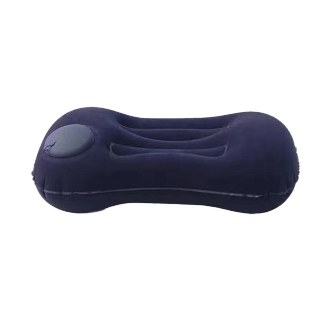 Square Pillow Outdoor Travel Press Inflatable Backrest J8 Cushion Pillow Y1F7