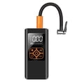 thumbnail image 3 of Portable Tyre Inflator, Cordless Air Compressor with Rechargeable Battery, Digital Gauge, Inflating Pump with LED Light, 120W, 7.4V, 45L/min for Car, Bicycle, 3 of 9