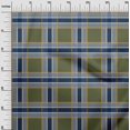 thumbnail image 2 of oneOone Polyester Lycra Fabric Madras Check Decor Fabric Printed BTY 56 Inch Wide, 2 of 4