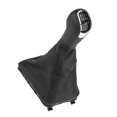 thumbnail image 4 of Car Gear  Knob Gaiter, 6 Speed Gear Stick Gaiter Boot Kit Compatible With  Superb 3T0 711 113 B, 4 of 8