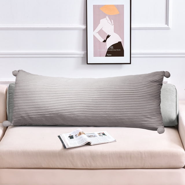 Meitianfacai Cool Body Pillows For Adults Extra Long Pillows For Bed Shredded Memory Foam Full Pillows Pillowcase + Pillow Core--Zipper Type