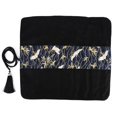 thumbnail image 1 of Delaman Pen Case, Pen Case Fabric Pen Case Roll Up Pencil Bag Pouch with Pockets, 1 of 8